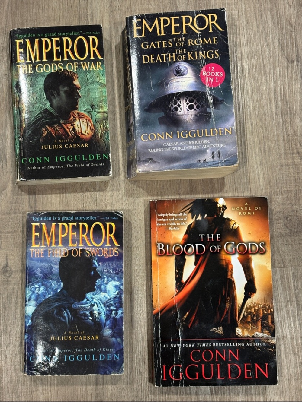Conn Iggulden Emperor Series, 5 Books Collection
